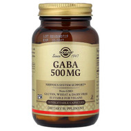 <img alt="Solgar, GABA, 500 mg, 50 Vegetable Capsules" title="Solgar, GABA, 500 mg, 50 Vegetable Capsules,033984012103"