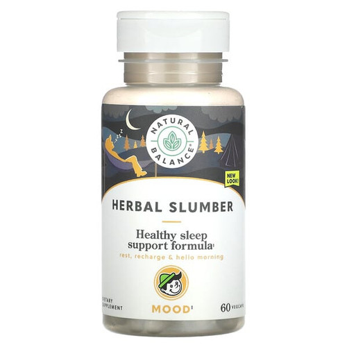 <img alt="Natural Balance, Herbal Slumber, Healthy Sleep Support Formula, 60 VegCaps" title="Natural Balance, Herbal Slumber, Healthy Sleep Support Formula, 60 VegCaps,047868777040"