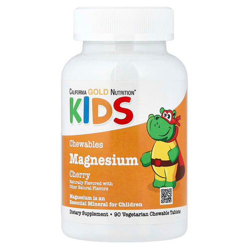 <img alt="California Gold Nutrition, Chewable Magnesium for Children,  Cherry, 90 Vegetarian Tablets (50 mg per Tablet)" title="California Gold Nutrition, Chewable Magnesium for Children,  Cherry, 90 Vegetarian Tablets (50 mg per Tablet),898220022717"