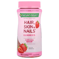 <img alt="Natures Bounty, Optimal Solutions, Hair, Skin & Nails Gummies, Strawberry, 80 Gummies" title="Natures Bounty, Optimal Solutions, Hair, Skin & Nails Gummies, Strawberry, 80 Gummies,074312535451"