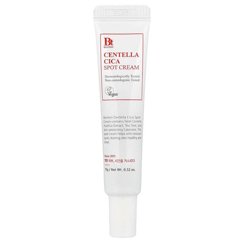 <img alt="Benton, Centella Cica Spot Cream, 0.52 oz (15 g)" title="Benton, Centella Cica Spot Cream, 0.52 oz (15 g),8809566990563"