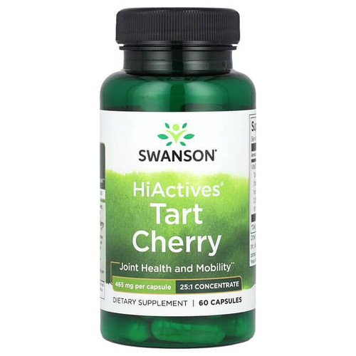 <img alt="Swanson Vitamins, HiActives Tart Cherry, 465 mg, 60 Capsules" title="Swanson Vitamins, HiActives Tart Cherry, 465 mg, 60 Capsules,087614141121"