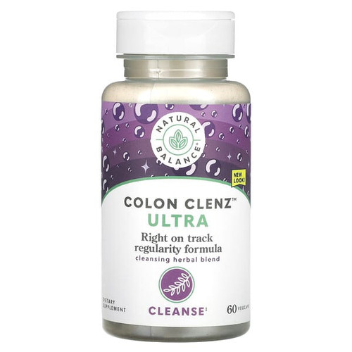 <img alt="Natural Balance, Ultra Colon Clenz, 60 VegCaps" title="Natural Balance, Ultra Colon Clenz, 60 VegCaps,047868123281"