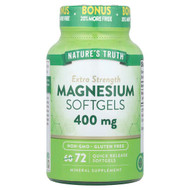 <img alt="Natures Truth, Magnesium, 400 mg, 72 Quick Release Softgels" title="Natures Truth, Magnesium, 400 mg, 72 Quick Release Softgels,840093110985"