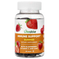 <img alt="Lifeable, Immune Support Gummies with Elderberry, Vitamin C and Zinc, Berry, 60 Gummies" title="Lifeable, Immune Support Gummies with Elderberry, Vitamin C and Zinc, Berry, 60 Gummies,810102730619"