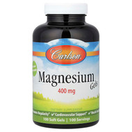 <img alt="Carlson, Magnesium Gels, 400 mg, 100 Soft Gels" title="Carlson, Magnesium Gels, 400 mg, 100 Soft Gels,088395052019"