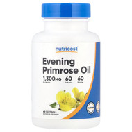 <img alt="Nutricost, Evening Primrose Oil, 1,300 mg, 60 Softgels" title="Nutricost, Evening Primrose Oil, 1,300 mg, 60 Softgels,810139574026"