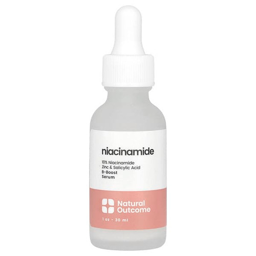 <img alt="Natural Outcome, Niacinamide, B-Boost Serum, Fragrance Free, 1 oz (30 ml)" title="Natural Outcome, Niacinamide, B-Boost Serum, Fragrance Free, 1 oz (30 ml),753122943518"
