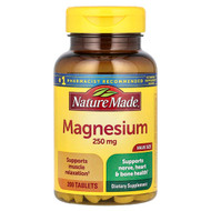<img alt="Nature Made, Magnesium, 250 mg, 200 Tablets" title="Nature Made, Magnesium, 250 mg, 200 Tablets,031604017187"