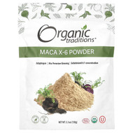 <img alt="Organic Traditions, Maca X-6 Powder, 5.3 oz (150 g)" title="Organic Traditions, Maca X-6 Powder, 5.3 oz (150 g),627733002714"