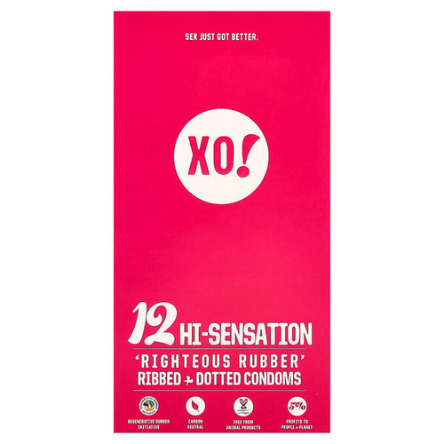 <img alt="Here We Flo, XO Righteous Rubber Ribbed + Dotted Condoms, Unscented, 12 Condoms" title="Here We Flo, XO Righteous Rubber Ribbed + Dotted Condoms, Unscented, 12 Condoms,5060630100209"