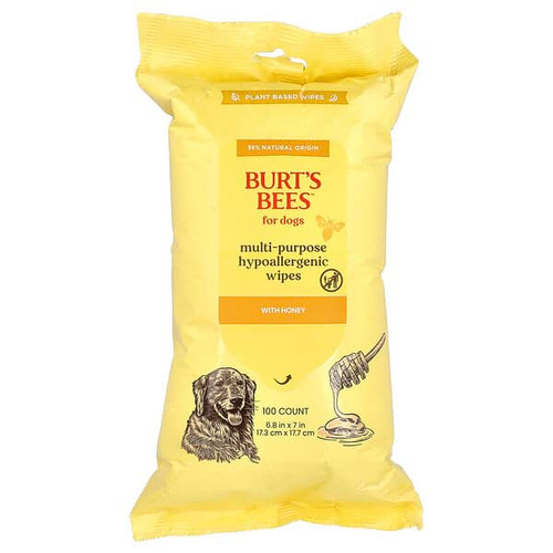 <img alt="Burts Bees, Multi-Purpose Hypoallergenic Wipes with Honey, For Dogs, 100 Count" title="Burts Bees, Multi-Purpose Hypoallergenic Wipes with Honey, For Dogs, 100 Count,742797057163"