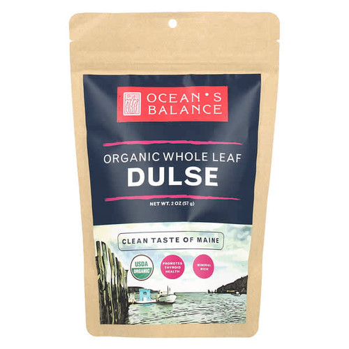 <img alt="Oceans Balance, Organic Whole Leaf Dulse, 2 oz (57 g)" title="Oceans Balance, Organic Whole Leaf Dulse, 2 oz (57 g),854654008055"