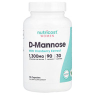 <img alt="Nutricost, Women, D-Mannose with Cranberry Extract, 90 Capsules" title="Nutricost, Women, D-Mannose with Cranberry Extract, 90 Capsules,810139572725"