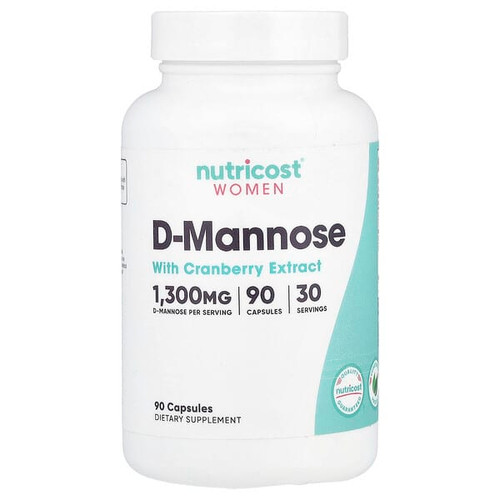 <img alt="Nutricost, Women, D-Mannose with Cranberry Extract, 90 Capsules" title="Nutricost, Women, D-Mannose with Cranberry Extract, 90 Capsules,810139572725"