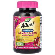 <img alt="Natures Way, Alive Womens Gummy Multivitamin, Zero Sugar, Strawberry, 50 Gummies" title="Natures Way, Alive Womens Gummy Multivitamin, Zero Sugar, Strawberry, 50 Gummies,033674146187"