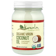 <img alt="Kevala, Organic Virgin Coconut Oil, 16 fl oz (473 ml)" title="Kevala, Organic Virgin Coconut Oil, 16 fl oz (473 ml),816536011577"