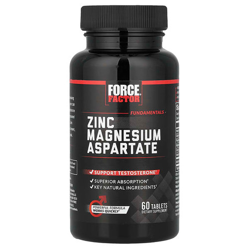 <img alt="Force Factor, Fundamentals, Zinc Magnesium Aspartate, 60 Tablets" title="Force Factor, Fundamentals, Zinc Magnesium Aspartate, 60 Tablets,818594015283"