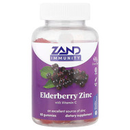 <img alt="Zand, Immunity, Elderberry Zinc with Vitamin C, 60 Gummies" title="Zand, Immunity, Elderberry Zinc with Vitamin C, 60 Gummies,041954667437"