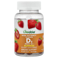 <img alt="Lifeable, High Potency Vitamin D3 Gummies, Strawberry, 60 Gummies (62.5 mg (2,500 IU) per Gummy)" title="Lifeable, High Potency Vitamin D3 Gummies, Strawberry, 60 Gummies (62.5 mg (2,500 IU) per Gummy),810102731197"