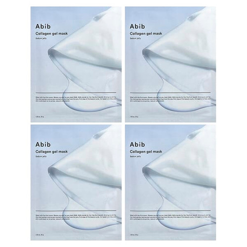 <img alt="Abib, Collagen Gel Beauty Mask, Sedum Jelly, 4 Sheets, 1.23 oz (35 g) Each" title="Abib, Collagen Gel Beauty Mask, Sedum Jelly, 4 Sheets, 1.23 oz (35 g) Each,8809562559306"