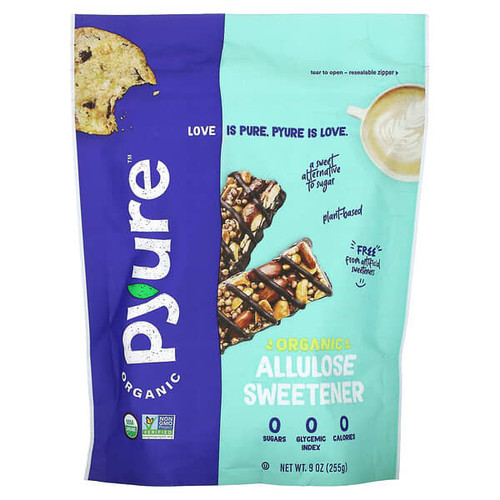 <img alt="Pyure, Organic Allulose Sweetener, 9 oz (255 g)" title="Pyure, Organic Allulose Sweetener, 9 oz (255 g),810019410659"