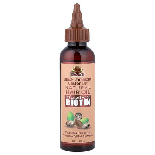 <img alt="Okay Pure Naturals, Black Jamaican Castor Oil, Natural Hair Oil, 4 fl oz (118 ml)" title="Okay Pure Naturals, Black Jamaican Castor Oil, Natural Hair Oil, 4 fl oz (118 ml),810086471560"