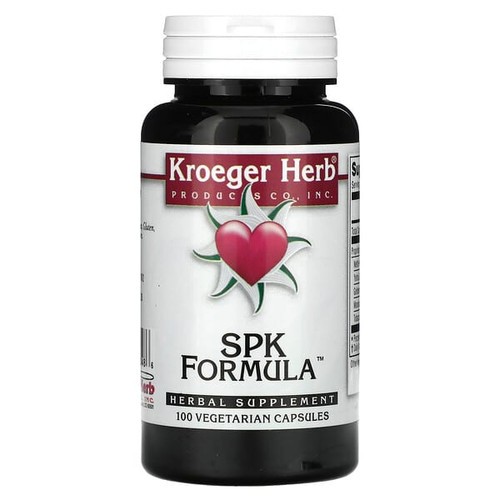 <img alt="Kroeger Herb Co, SPK Formula, 100 Vegetarian Capsules" title="Kroeger Herb Co, SPK Formula, 100 Vegetarian Capsules,696916100486"