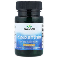 <img alt="Swanson Vitamins, Zeaxanthin, 4 mg, 60 Softgels" title="Swanson Vitamins, Zeaxanthin, 4 mg, 60 Softgels,087614022543"