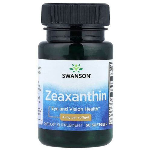 <img alt="Swanson Vitamins, Zeaxanthin, 4 mg, 60 Softgels" title="Swanson Vitamins, Zeaxanthin, 4 mg, 60 Softgels,087614022543"