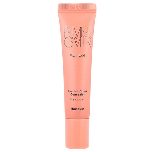 <img alt="Hanskin, Blemish Cover Concealer, Apricot, 0.42 oz (12 g)" title="Hanskin, Blemish Cover Concealer, Apricot, 0.42 oz (12 g),8809653232552"
