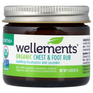<img alt="Wellements, Organic Chest & Foot Rub, 3 Months+, Soothing Eucalyptus and Lavender, 1.8 oz (51 g)" title="Wellements, Organic Chest & Foot Rub, 3 Months+, Soothing Eucalyptus and Lavender, 1.8 oz (51 g),729609000159"