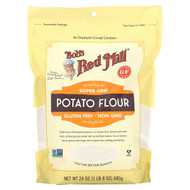 <img alt="Bobs Red Mill, Super-Fine Potato Flour, 1 lb 8 oz (680 g)" title="Bobs Red Mill, Super-Fine Potato Flour, 1 lb 8 oz (680 g),039978113122"