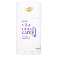 <img alt="Dove, Vitamin Care+ Deodorant, Lavender & Chamomile, 2.6 oz (74 g)" title="Dove, Vitamin Care+ Deodorant, Lavender & Chamomile, 2.6 oz (74 g),079400509093"