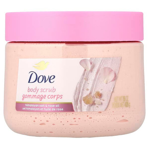 <img alt="Dove, Body Scrub, Himalayan Salt & Rose Oil, 15 oz (425 g)" title="Dove, Body Scrub, Himalayan Salt & Rose Oil, 15 oz (425 g),011111054646"