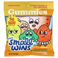 <img alt="3 PACK of Enjoy Small Wins, Gummies, Sour Pack, Peach, Strawberry, Green Apple, Watermelon-Lime, 1.8 oz (50 g)" title="3 PACK of Enjoy Small Wins, Gummies, Sour Pack, Peach, Strawberry, Green Apple, Watermelon-Lime, 1.8 oz (50 g),605245010588"