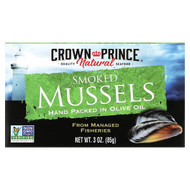 <img alt="3 PACK of Crown Prince Natural, Smoked Mussels, In Olive Oil, 3 oz (85 g)" title="3 PACK of Crown Prince Natural, Smoked Mussels, In Olive Oil, 3 oz (85 g),073230208683"