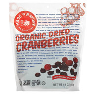 <img alt="Made in Nature, Organic Dried Cranberries with Organic Apple Juice, 12 oz (340 g)" title="Made in Nature, Organic Dried Cranberries with Organic Apple Juice, 12 oz (340 g),720379505325"