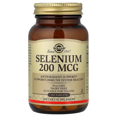 <img alt="Solgar, Selenium, 200 mcg, 100 Tablets" title="Solgar, Selenium, 200 mcg, 100 Tablets,033984025417"
