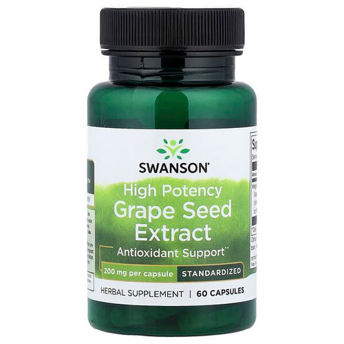 <img alt="Swanson Vitamins, Grape Seed Extract. High Potency, 200 mg, 60 Capsules" title="Swanson Vitamins, Grape Seed Extract. High Potency, 200 mg, 60 Capsules,087614140810"
