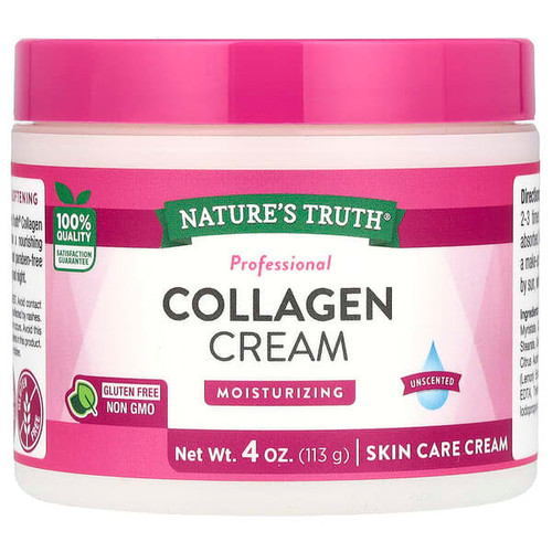 <img alt="Natures Truth, Professional  Collagen Cream, Unscented, 4 oz (113 g)" title="Natures Truth, Professional  Collagen Cream, Unscented, 4 oz (113 g),840093109590"