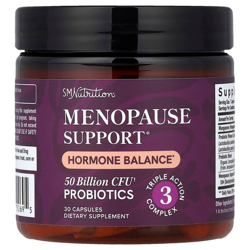 <img alt="SMNutrition, Menopause Support, 30 Capsules" title="SMNutrition, Menopause Support, 30 Capsules,850045552695"