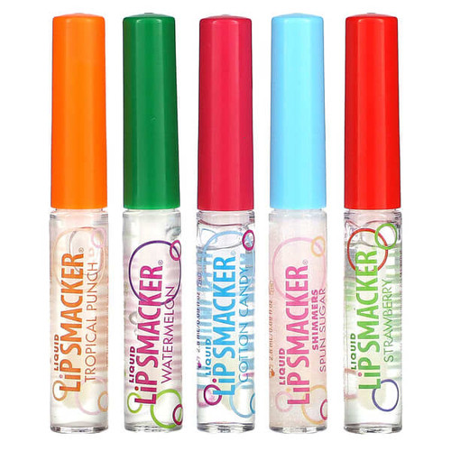 <img alt="Lip Smacker, Liquid Lip Gloss, Variety Pack, 5 Pack, 0.45 fl oz (14 ml)" title="Lip Smacker, Liquid Lip Gloss, Variety Pack, 5 Pack, 0.45 fl oz (14 ml),050051590722"