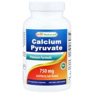 <img alt="Best Naturals, Calcium Pyruvate, 750 mg, 120 Vegetarian Capsules" title="Best Naturals, Calcium Pyruvate, 750 mg, 120 Vegetarian Capsules,817716010175"