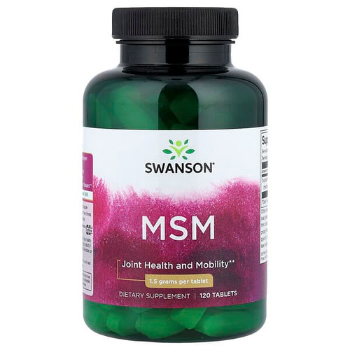 <img alt="Swanson Vitamins, MSM, 1,500 mg, 120 Tablets" title="Swanson Vitamins, MSM, 1,500 mg, 120 Tablets,087614021126"