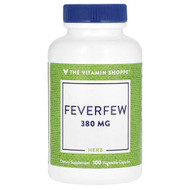 <img alt="The Vitamin Shoppe, Feverfew, 380 mg, 100 Vegetable Capsules" title="The Vitamin Shoppe, Feverfew, 380 mg, 100 Vegetable Capsules,766536020379"
