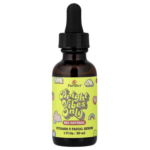 <img alt="Purifect, Bright Vibes Only, Vitamin C Facial Serum, 1 fl oz (30 ml)" title="Purifect, Bright Vibes Only, Vitamin C Facial Serum, 1 fl oz (30 ml),810100470043"