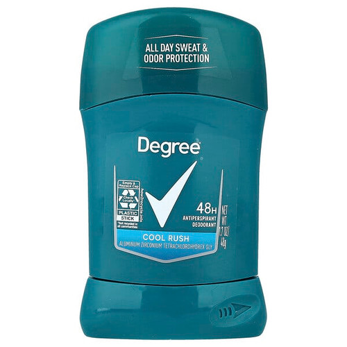 <img alt="3 PACK of Degree, 48 Hour Antiperspirant Deodorant, Cool Rush, 1.7 oz (48 g)" title="3 PACK of Degree, 48 Hour Antiperspirant Deodorant, Cool Rush, 1.7 oz (48 g),079400116765"