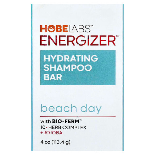 <img alt="Hobe Labs, Energizer, Hydrating Shampoo Bar, Beach Day, 4 oz (113.4 g)" title="Hobe Labs, Energizer, Hydrating Shampoo Bar, Beach Day, 4 oz (113.4 g),076791027045"