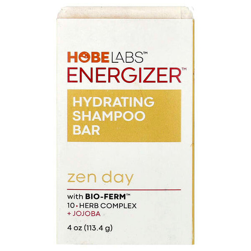 <img alt="Hobe Labs, Energizer, Hydrating Shampoo Bar, Zen Day, 4 oz (113.4 g)" title="Hobe Labs, Energizer, Hydrating Shampoo Bar, Zen Day, 4 oz (113.4 g),076791027038"